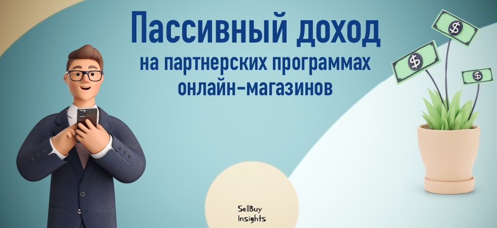 Пассивный доход на партнерских программах онлайн-магазинов